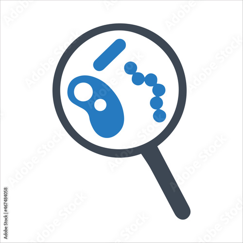 Healthcare or pathology virus icon