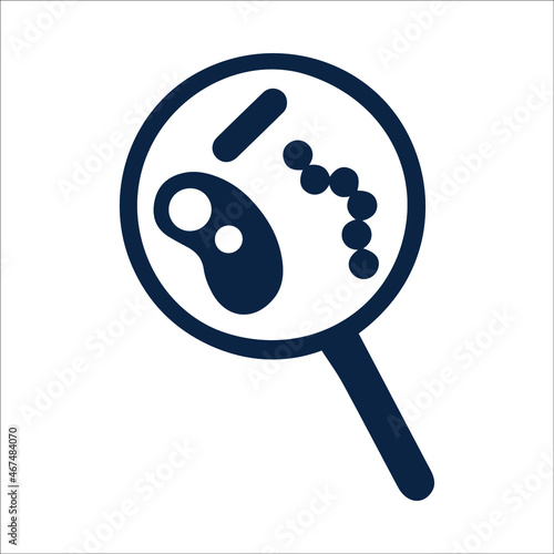 Healthcare or pathology virus icon