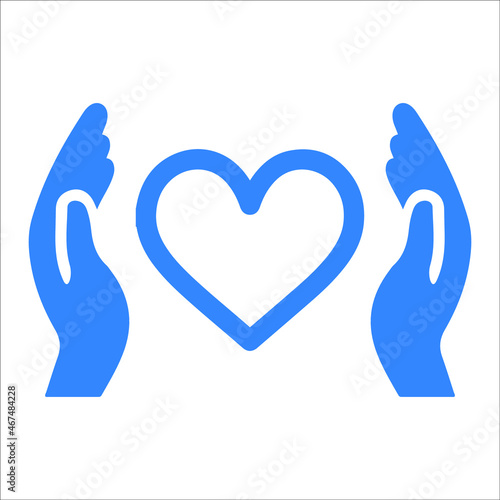 Pain or palliative care icon