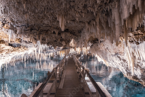 Bermuda's Hidden Gems: Embark on a journey into the mesmerizing depths of Crystal and Fantasy Caves, where nature unveils its underground wonders. photo