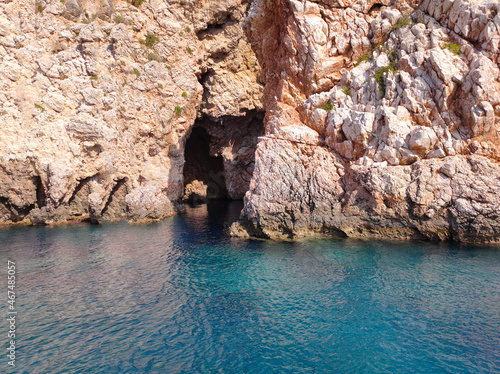 Suluada is a lonely island on the southern coast of Turkey. The boat trip to the island starts in the bay of Adrasan.
