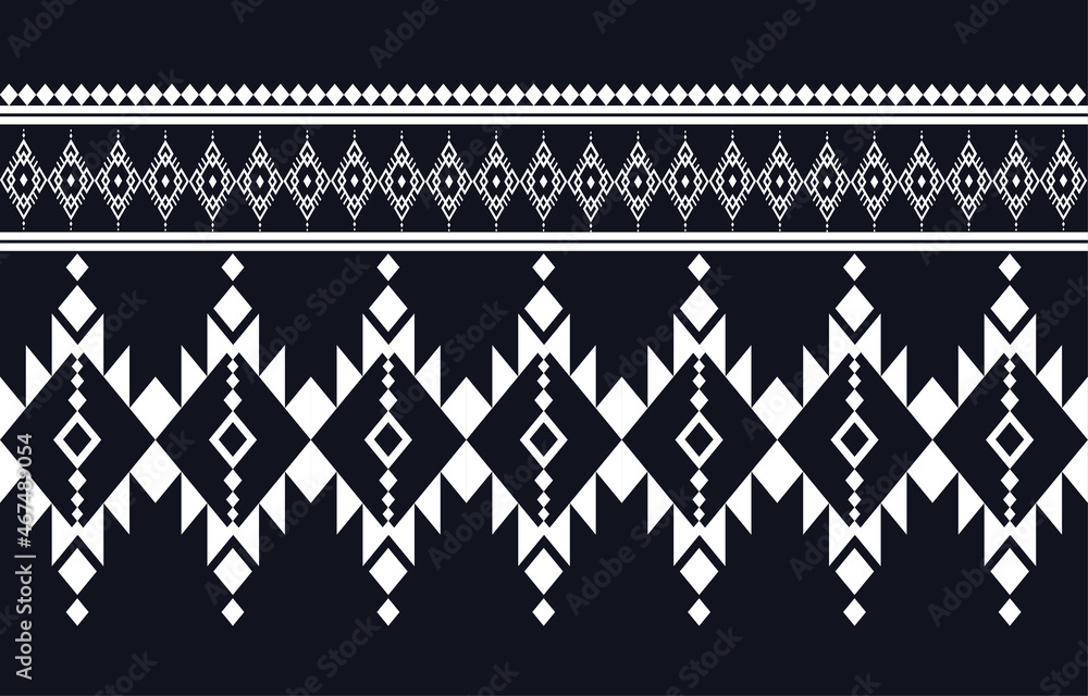 Seamless geometric ethnic pattern Abstract background design for Print ...