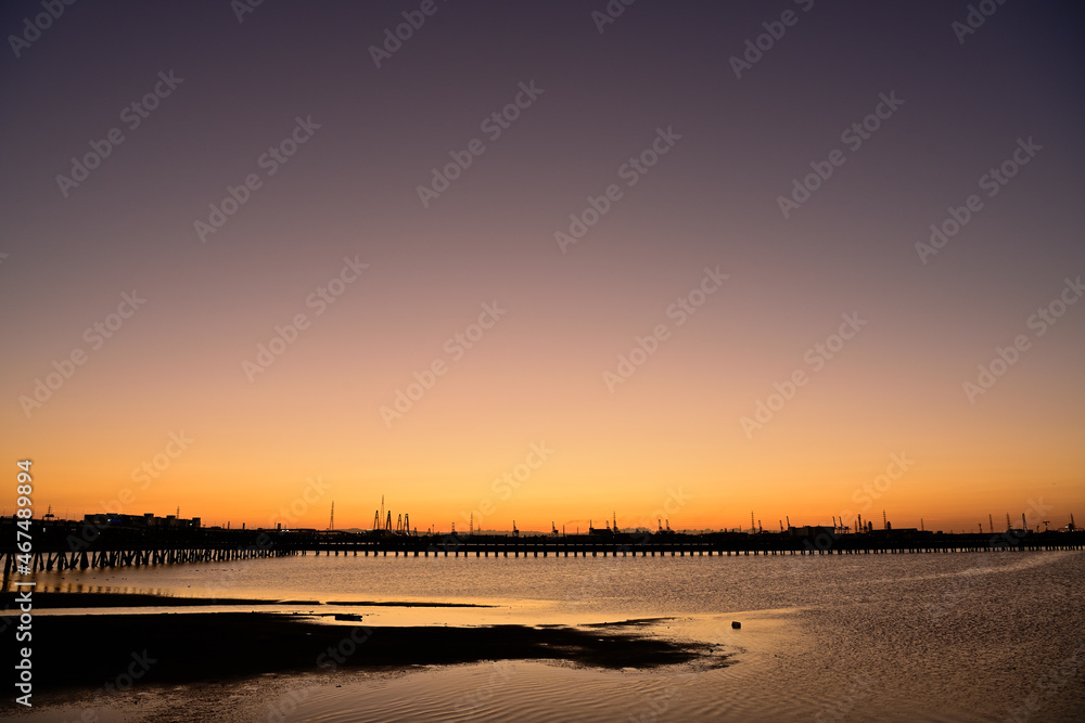 Fototapeta premium 日の出の風景