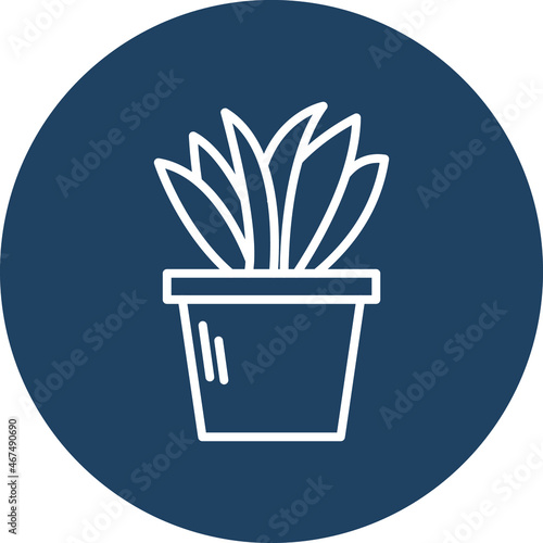 plant pot Vector Icon That Can Easily Modified Or Edit

