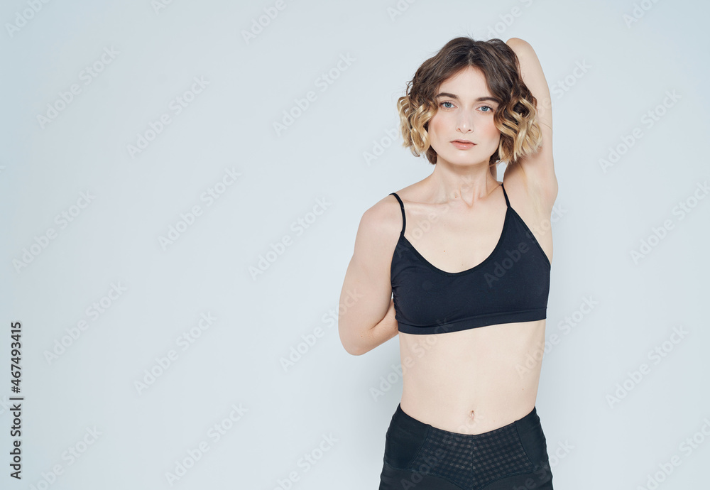 woman gymnast yoga balance asana active lifestyle woman gymnast yoga balance asana active lifestyle