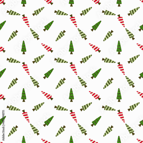 Vector seamless pattern with leaves silhouette. Background with decorative twigs of tree. Seamless abstract pattern of liana twisted tendril. Oriental style. Scroll background for textile or book cove