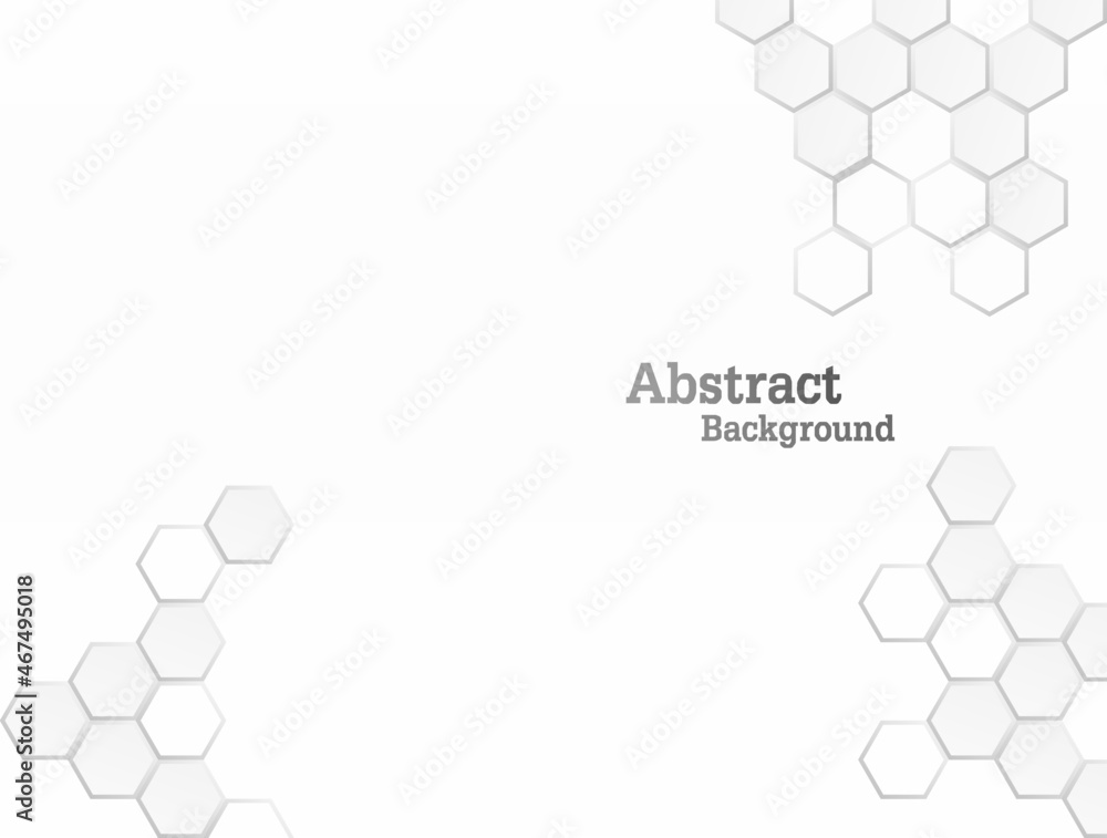 Concept abstract hexagon background. Technology on white background. Embossed Hexagon , honeycomb ,light and shadow. Vector illustration. Concept abstract hexagon background. Technology on white background. Embossed Hexagon , honeycomb ,light and shadow. Vector illustration.