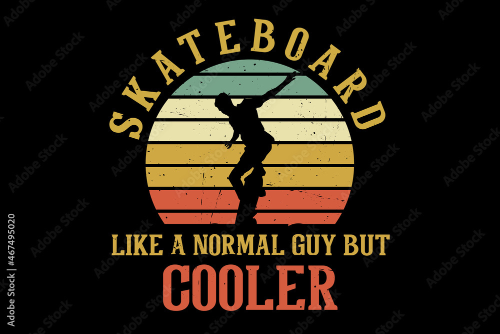 Skateboard guy silhouette design Skateboard guy silhouette design
