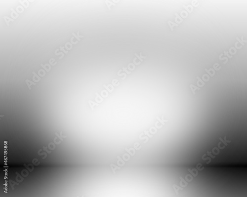 Wallpaper Mural Abstract illustration 3D background texture of dark and light clear white , black and gray gradient wall and floor in studio room. Empty room studio gradient. Torontodigital.ca