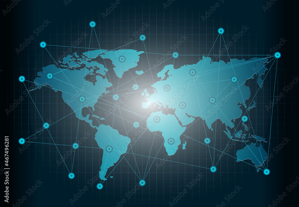 World map communication Global network connection Causing the world to create a large economy resulting in trading throughout the world. Trading via stock exchange Resulting in growth and investment. World map communication Global network connection Causing the world to create a large economy resulting in trading throughout the world. Trading via stock exchange Resulting in growth and investment.