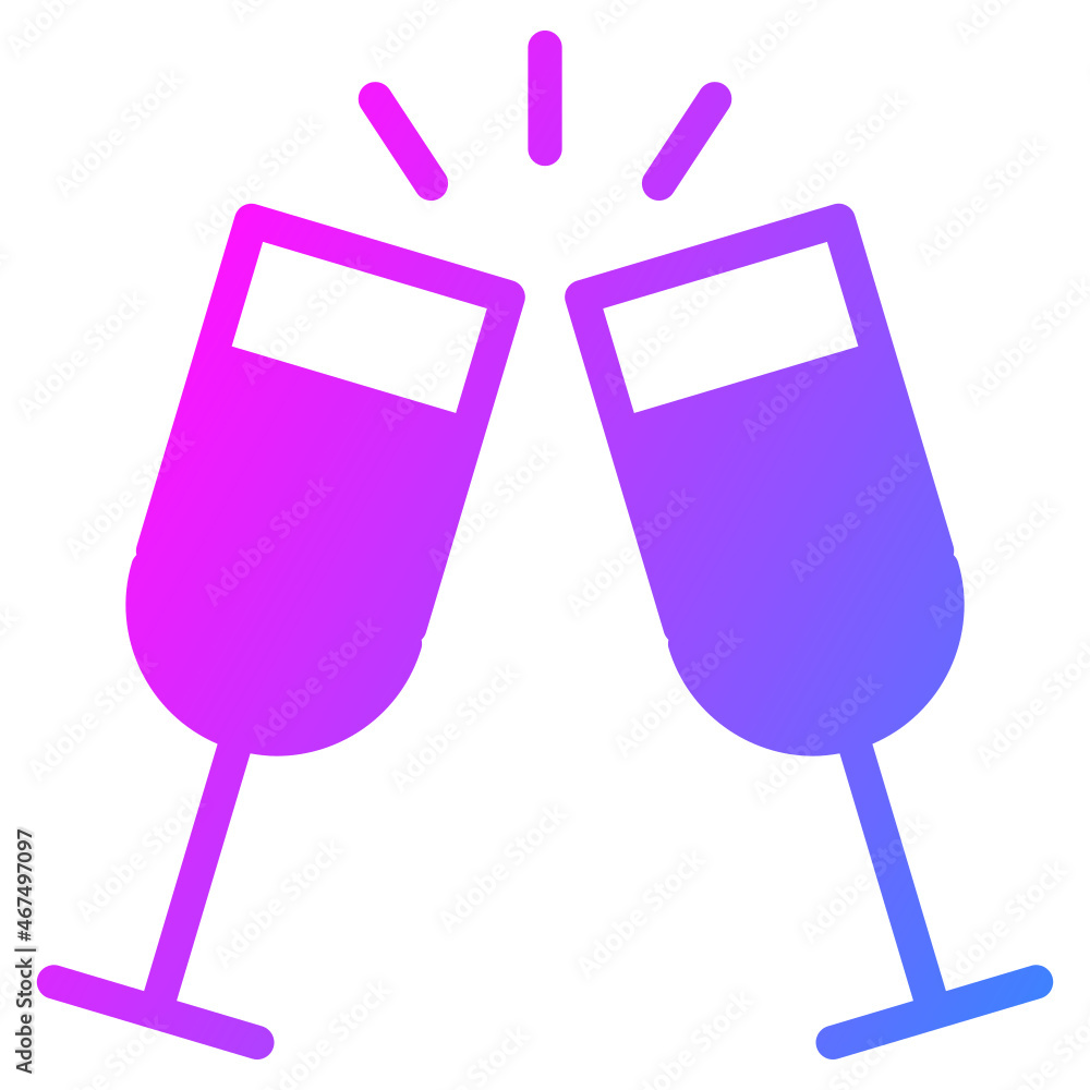 Fototapeta premium Glass icon