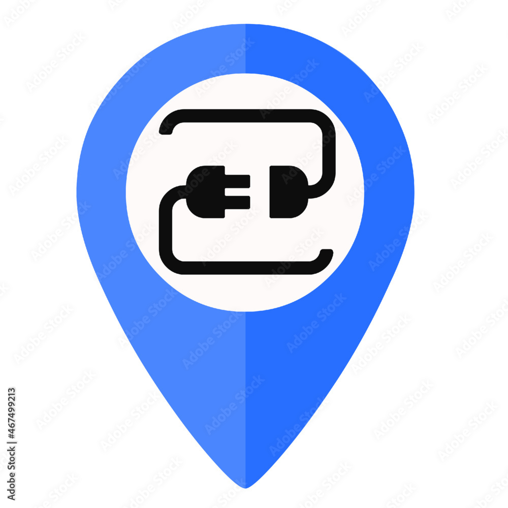 Pin Marker Pointer Locator Marker electricity charger power