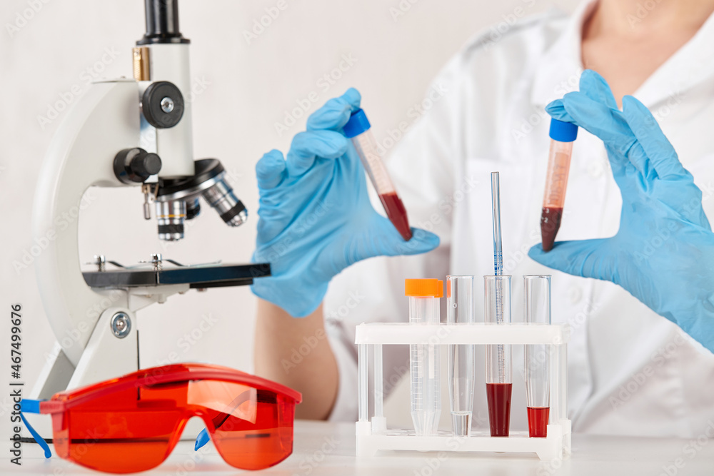 the process of laboratory blood analysis by mixing solutions the process of laboratory blood analysis by mixing solutions
