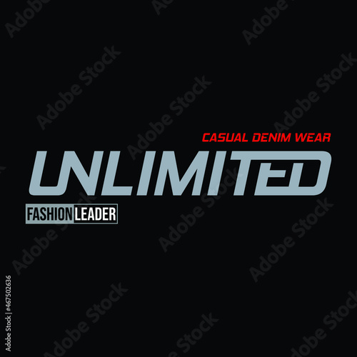 unlimited t shirt design, denim, urban, fashion