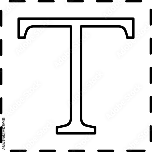 text icon