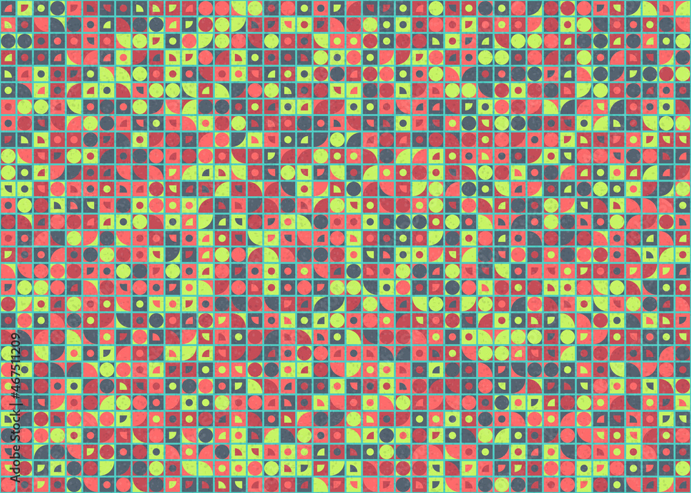 Abstract Geometric Pattern generative computational art illustration Abstract Geometric Pattern generative computational art illustration