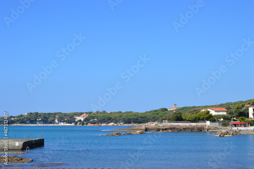 Tuscany coastline at Rosignano Marittimo  photo