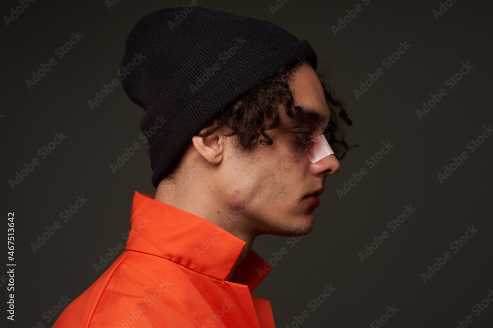 fighter with broken nose training boxing conflict aggression injury fighter with broken nose training boxing conflict aggression injury