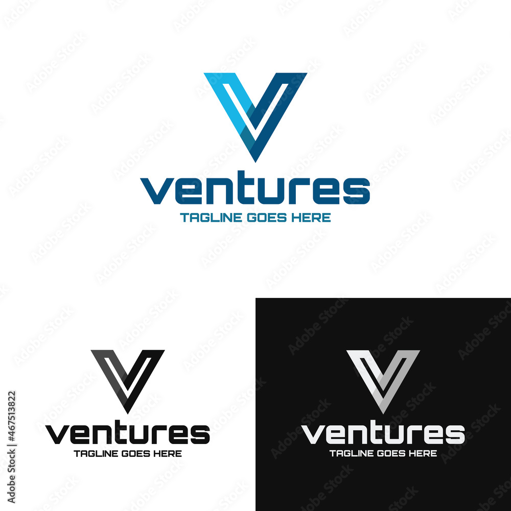 V Letter Logo V Letter Logo