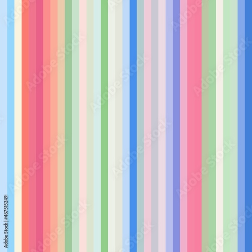Wallpaper Mural Striped seamless pattern. Vector print from vertical stripes. Torontodigital.ca