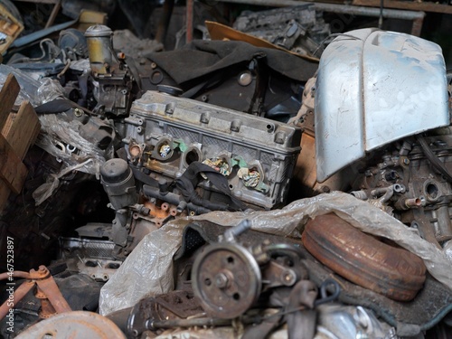 old car engine © melloworks