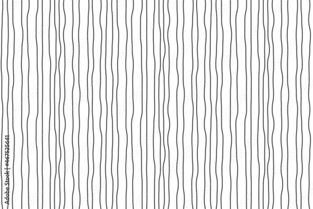 Abstract wave line pattern seamless. Vector background design black and white color. - obrazy, fototapety, plakaty 