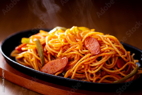 ナポリタン　パスタ　スパゲティ　スパゲティナポリタン photo