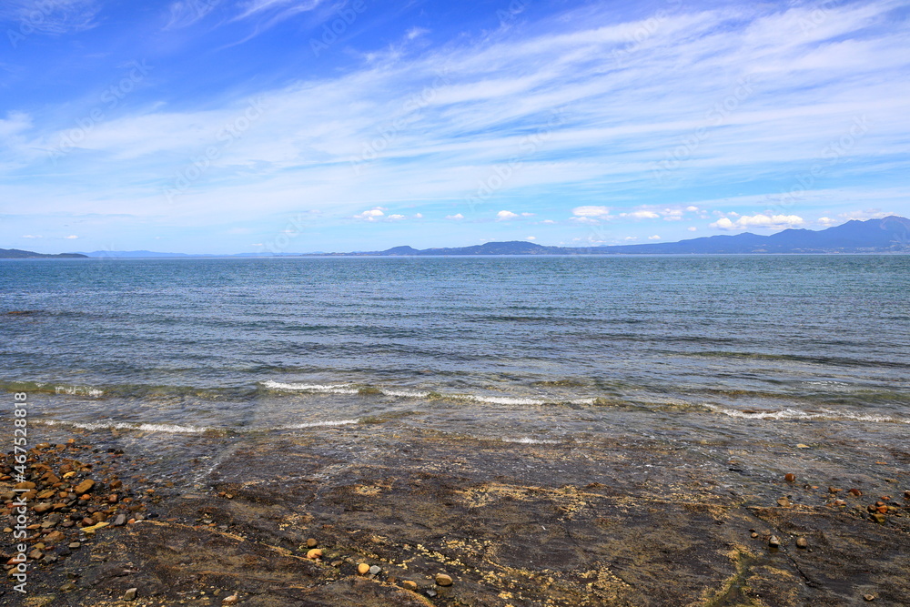 Obraz premium 道の駅 有明 熊本 日本