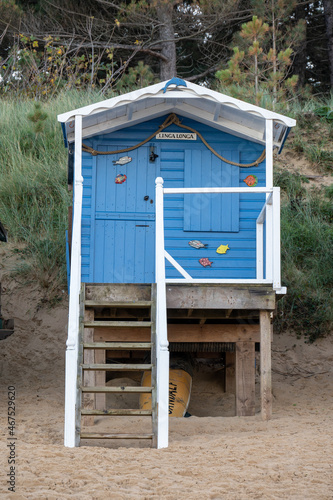 Wells-next-the-sea beach hut © Kevin