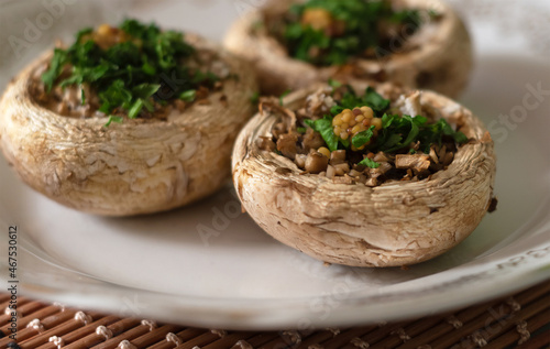 stuffed mushrooms