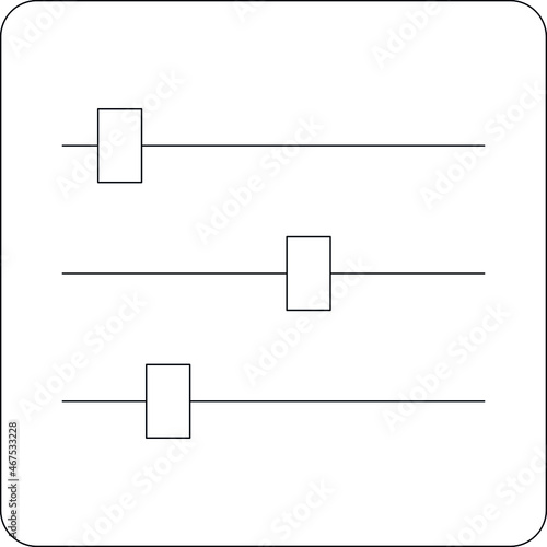 film making icon volume control and levels