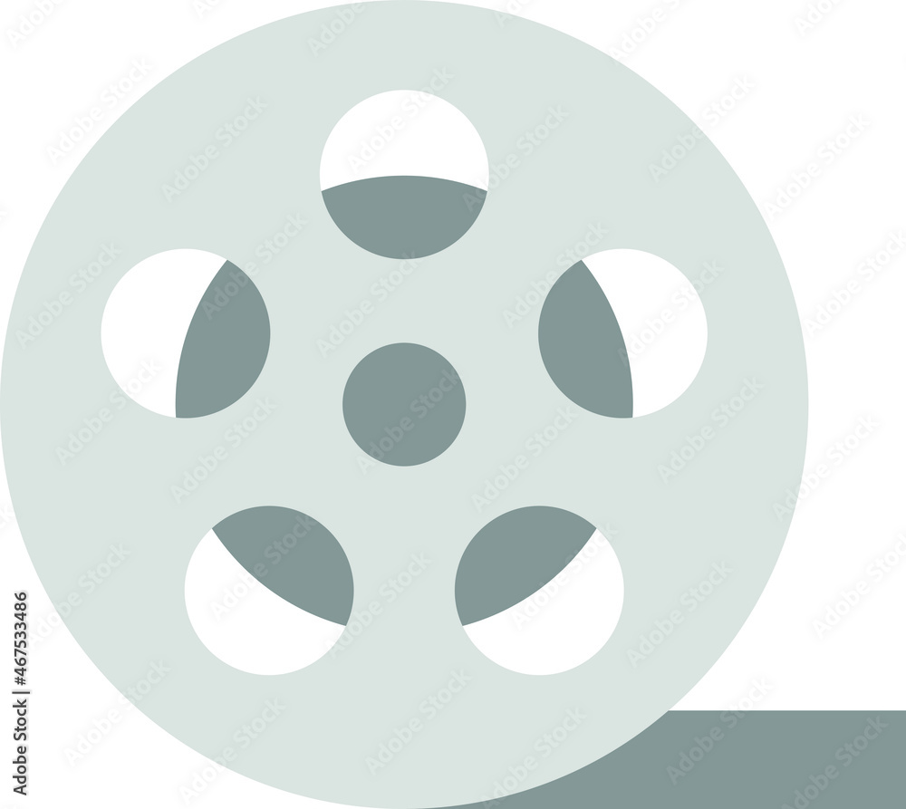 Fototapeta premium film making icon movie and film