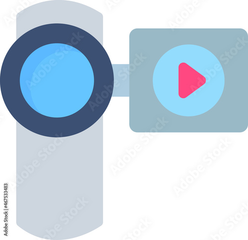 film making icon handy camera and handy