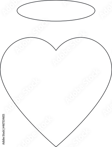 honeymoon icon heart  and love