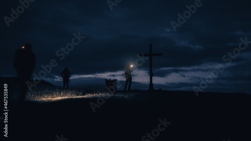 Nachts auf dem Fellhorn