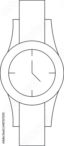 devices icon wristwatch and watch