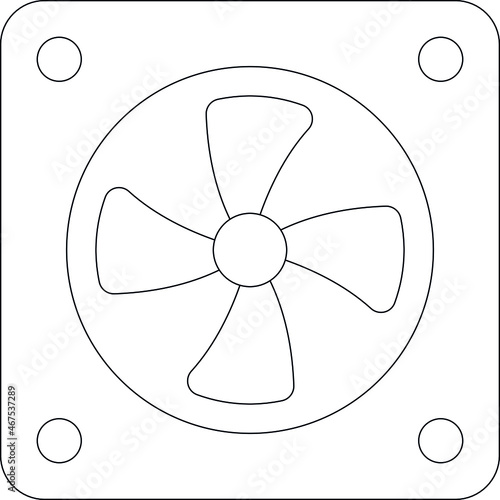 devices icon fan and cooling