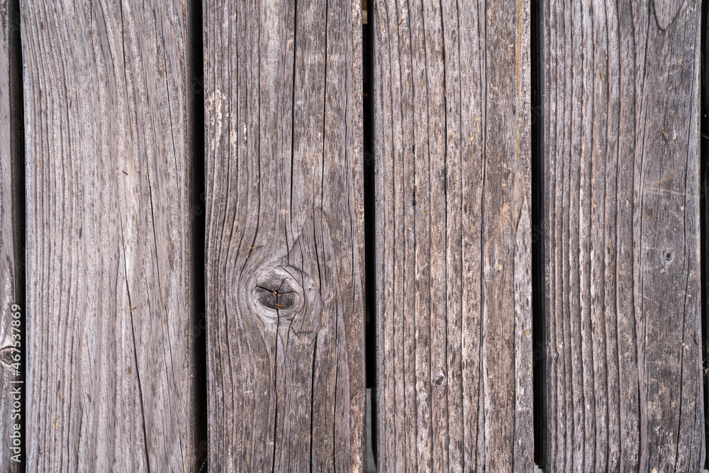 Naklejka premium 나무 테이블