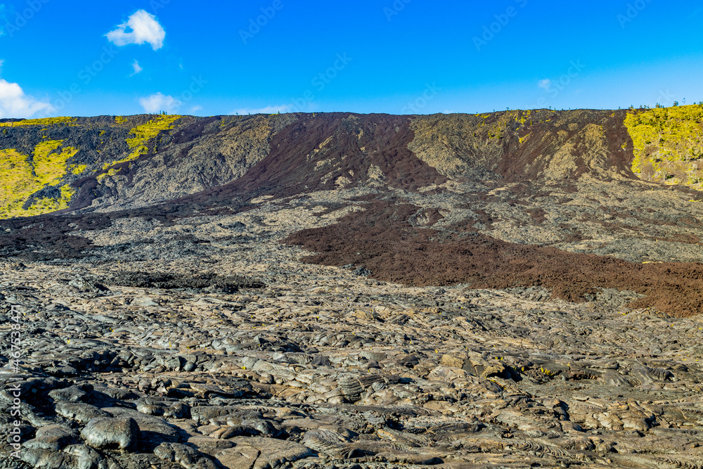 Volcanic landscape. Amazing scenery. Hawaii. Volcanic landscape. Amazing scenery. Hawaii.