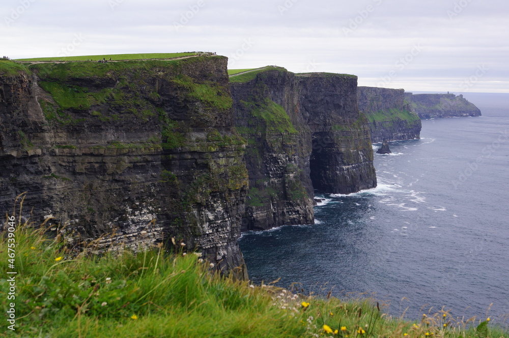 The breathtaking view of the Cliffs of Moher in County Clare, Ireland