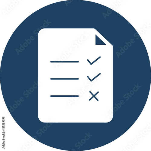 Checklist file Isolated Vector icon which can easily modify or edit