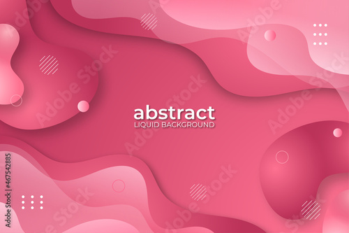 Monochromatic red Gradient Liquid abstract background