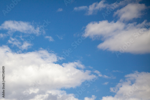 blue sky with clouds © Erica