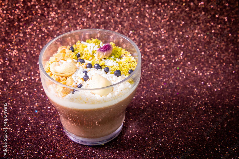 Zgougou Tunisienne cashew desert photography - healthy breakfast cereal yogurt and fruits Zgougou Tunisienne cashew desert photography - healthy breakfast cereal yogurt and fruits