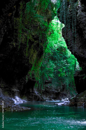 Georgia canyon Martvili