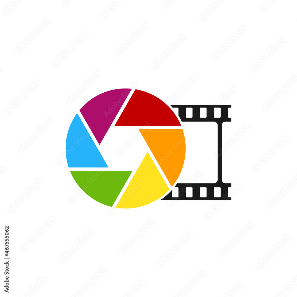 movie film logo icon design vector movie film logo icon design vector