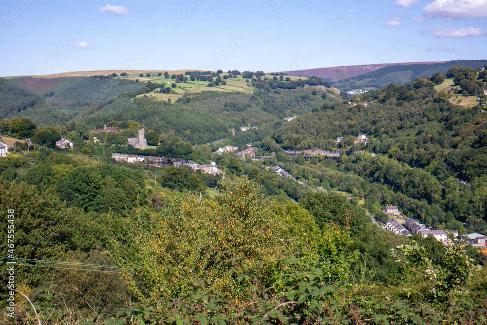 Naklejka premium Wales Valley
