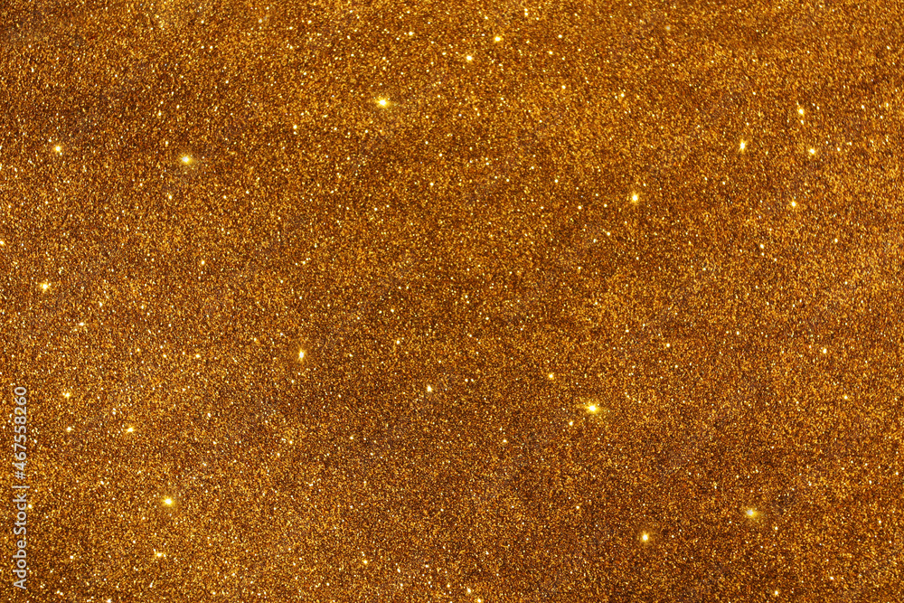 Golden glitter texture Golden glitter texture