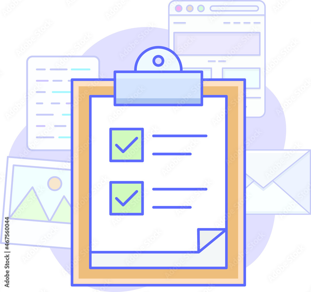 Checklist Isolated Vector icon which can easily modify or edit
Checklist Isolated Vector icon which can easily modify or edit