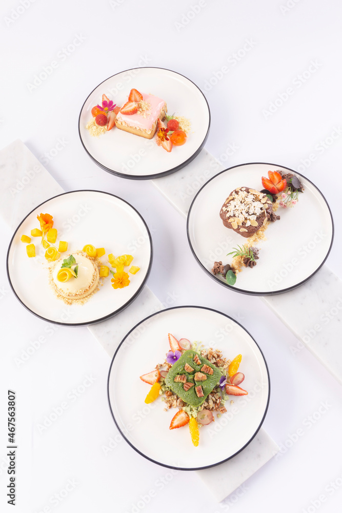 FOOD, DRINK, AND APPETIZER on white background. FOOD, DRINK, AND APPETIZER on white background.